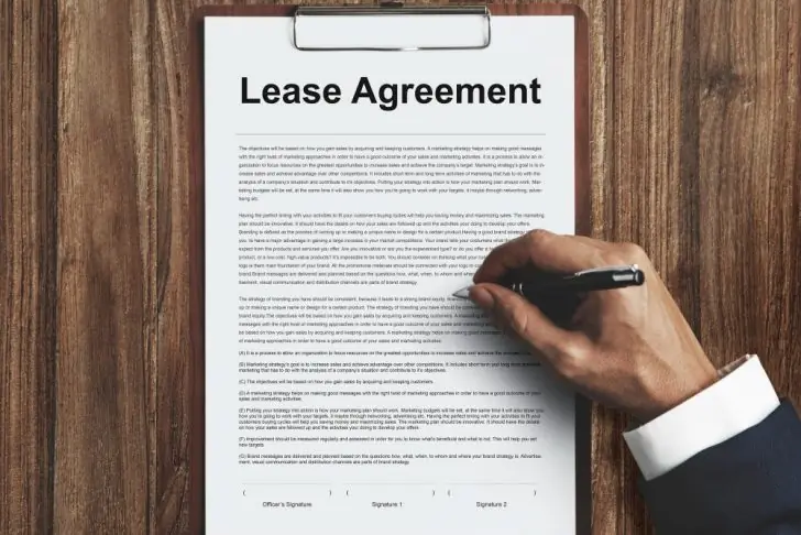 How legally binding is a lease?